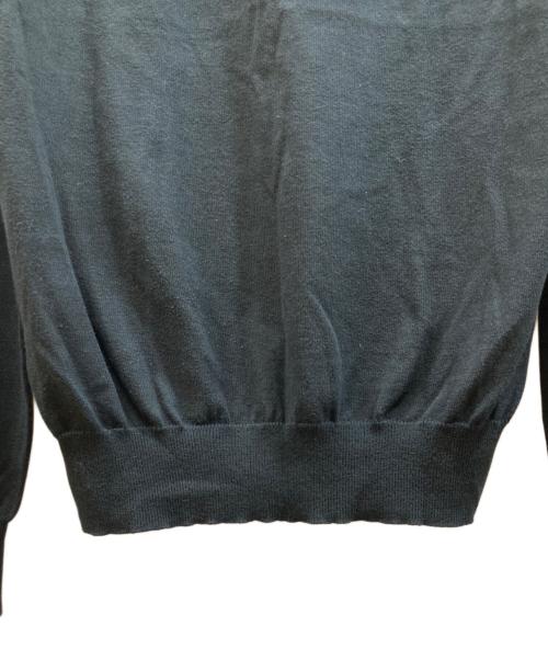 ALEXANDER McQUEEN（アレキサンダーマックイーン）ALEXANDER McQUEEN (アレキサンダーマックイーン) SKULL INTARSIA CREW KNIT ブラック サイズ:Mの古着・服飾アイテム