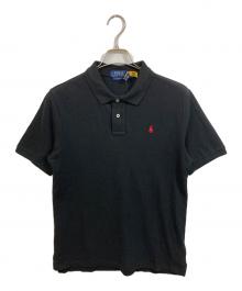 POLO RALPH LAUREN（ポロ・ラルフローレン）の古着「ポロシャツ」｜ブラック
