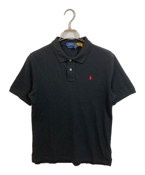 POLO RALPH LAUREN（ポロ・ラルフローレン）POLO RALPH LAUREN (ポロ・ラルフローレン) ポロシャツ ブラック サイズ:	SIZE XLの古着・服飾アイテム