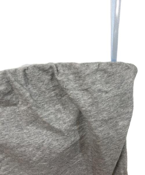 ATTISESSION（アティセッション）ATTISESSION (アティセッション) ウラケ ベアトップ ロングワンピース グレー サイズ:	SIZE 36の古着・服飾アイテム