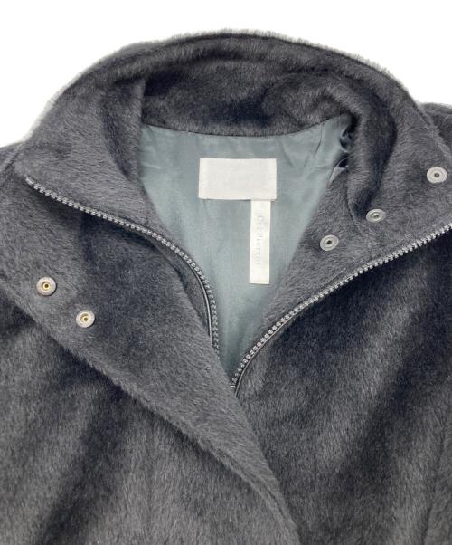 Col Pierrot（コルピエロ）Col Pierrot (コルピエロ) アルパカスタンドカラージャケット ブラック サイズ:FREEの古着・服飾アイテム
