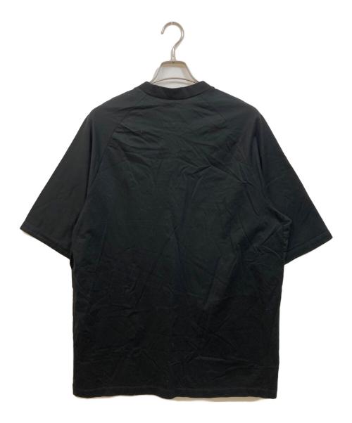Y-3（ワイスリー）Y-3 (ワイスリー) 3ストライプス オーバーサイズ ロゴ Tシャツ ブラック サイズ:Lの古着・服飾アイテム