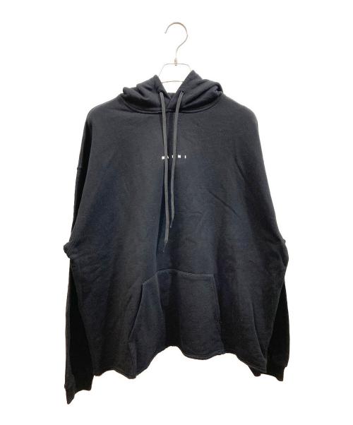 MARNI（マルニ）MARNI (マルニ) オーバーサイズロゴパーカー ブラック サイズ:38の古着・服飾アイテム
