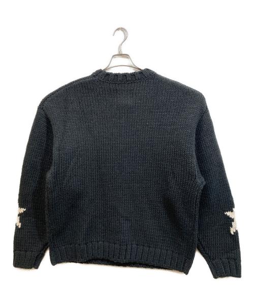 CONVERSE TOKYO（コンバーストウキョウ）CONVERSE TOKYO (コンバーストウキョウ) STAR★ LOWGAGE PULLOVER KNIT ブラック サイズ:SIZE Freeの古着・服飾アイテム