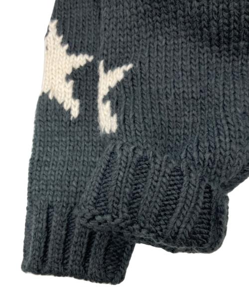 CONVERSE TOKYO（コンバーストウキョウ）CONVERSE TOKYO (コンバーストウキョウ) STAR★ LOWGAGE PULLOVER KNIT ブラック サイズ:SIZE Freeの古着・服飾アイテム