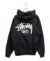stussy (ステューシー) ロゴパーカー ブラック サイズ:SIZE XL：10000円
