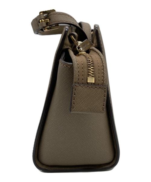 MICHAEL KORS（マイケル・コース）MICHAEL KORS (マイケル・コース) セルマショルダーバッグ ベージュの古着・服飾アイテム