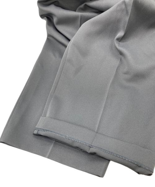 nemuiasa（ネムイアサ）nemuiasa (ネムイアサ) double waist twill tuck pants グレー サイズ:SIZE Sの古着・服飾アイテム