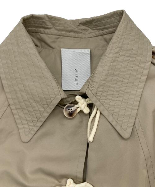 willfully（ウィルフリー）willfully (ウィルフリー) テントトグルコート ベージュ サイズ:SIZE Freeの古着・服飾アイテム
