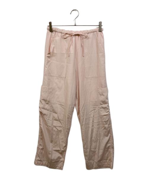 AURALEE（オーラリー）AURALEE (オーラリー) LIGHT SLEEK SILK NYLON PANTS ライトピンク サイズ:1の古着・服飾アイテム