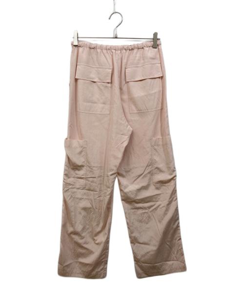 AURALEE（オーラリー）AURALEE (オーラリー) LIGHT SLEEK SILK NYLON PANTS ライトピンク サイズ:1の古着・服飾アイテム