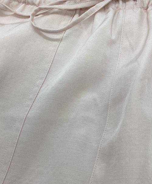 AURALEE（オーラリー）AURALEE (オーラリー) LIGHT SLEEK SILK NYLON PANTS ライトピンク サイズ:1の古着・服飾アイテム