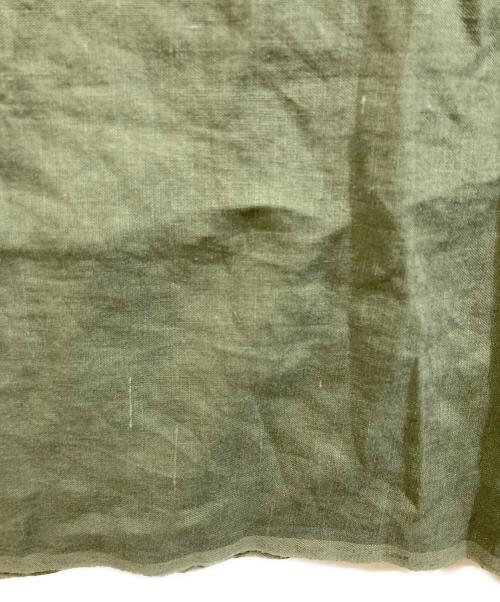 Vlas Blomme（ヴラスブラム）Vlas Blomme (ヴラスブラム) リネン混スカート オリーブ サイズ:FREEの古着・服飾アイテム