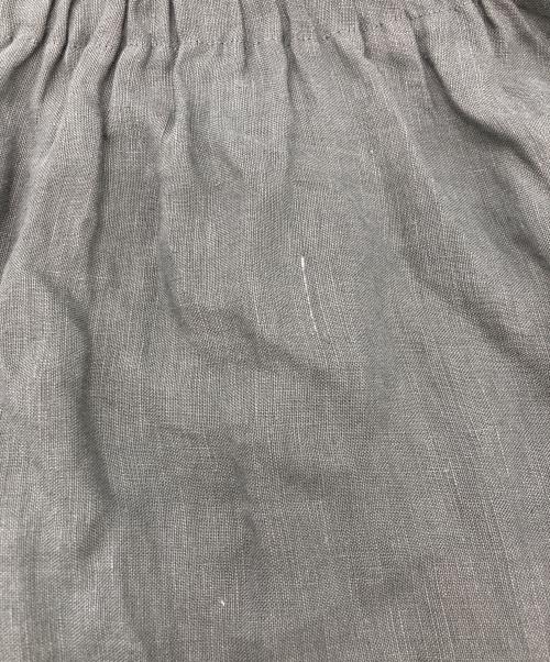 Vlas Blomme（ヴラスブラム）Vlas Blomme (ヴラスブラム) リネン混スカート オリーブ サイズ:FREEの古着・服飾アイテム