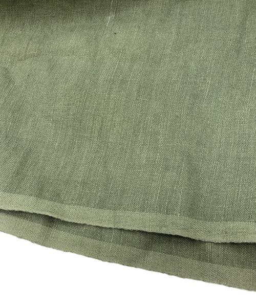 Vlas Blomme（ヴラスブラム）Vlas Blomme (ヴラスブラム) リネン混スカート オリーブ サイズ:FREEの古着・服飾アイテム