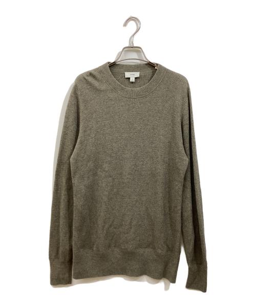 HYKE（ハイク）HYKE (ハイク) C/C CREW NECK THERMAL SWEATER カーキ サイズ:2の古着・服飾アイテム