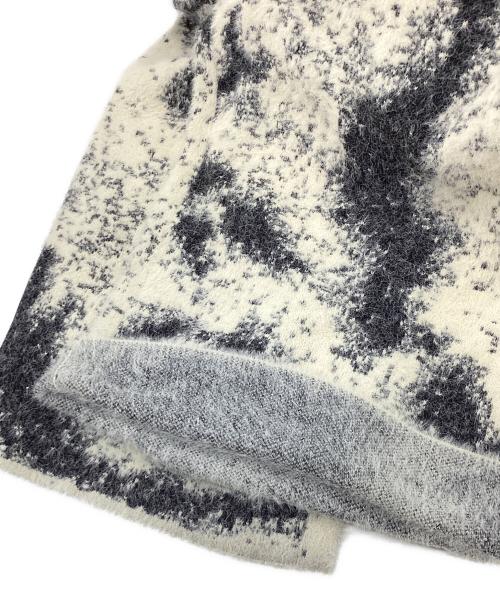 Ameri（アメリ）Ameri (アメリ) MIX ANIMAL KNIT PANTS ホワイト サイズ:Mの古着・服飾アイテム