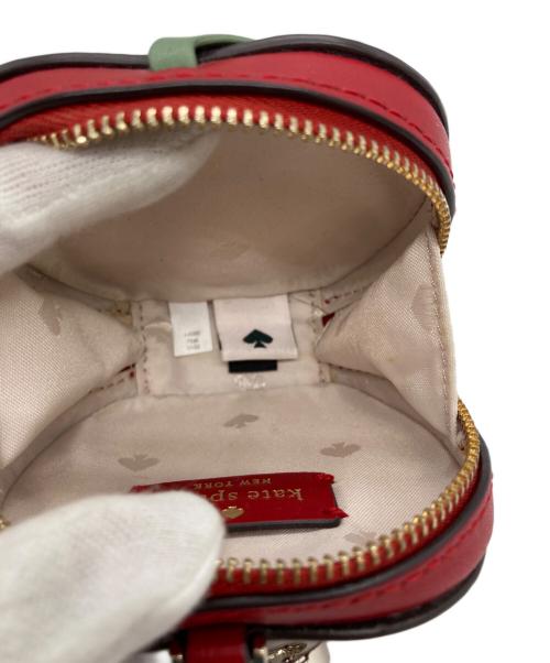 Kate Spade（ケイトスペード）Kate Spade (ケイトスペード) リンゴコインケース レッドの古着・服飾アイテム