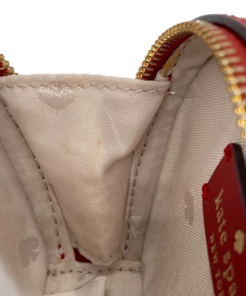 Kate Spade（ケイトスペード）Kate Spade (ケイトスペード) リンゴコインケース レッドの古着・服飾アイテム