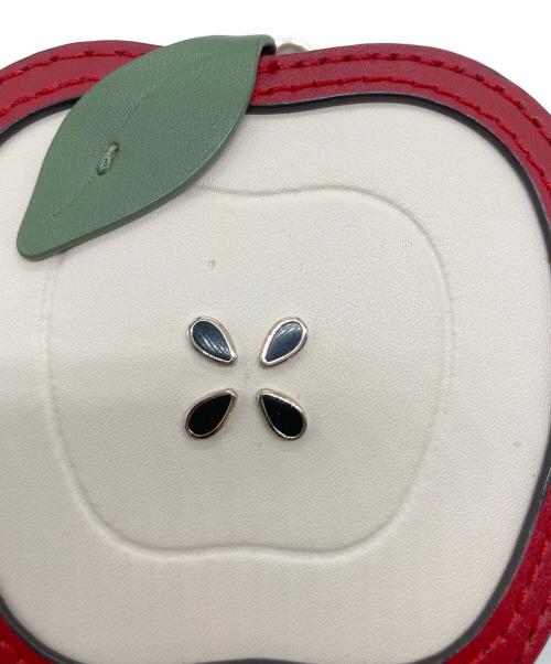 Kate Spade（ケイトスペード）Kate Spade (ケイトスペード) リンゴコインケース レッドの古着・服飾アイテム