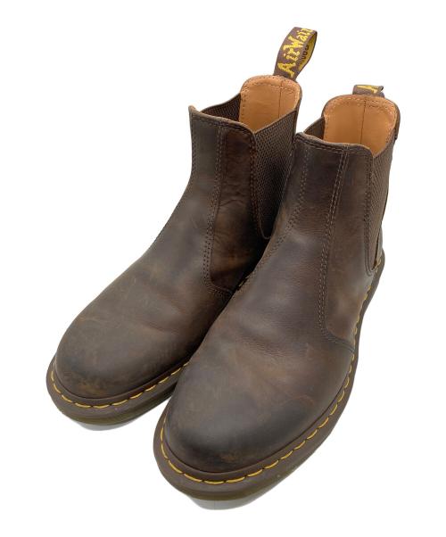 Dr.Martens（ドクターマーチン）Dr.Martens (ドクターマーチン) チェルシーブーツ ブラウン サイズ:26cmの古着・服飾アイテム