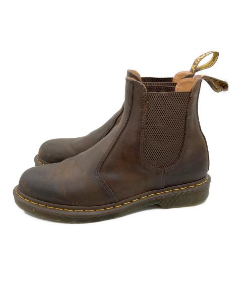 Dr.Martens（ドクターマーチン）Dr.Martens (ドクターマーチン) チェルシーブーツ ブラウン サイズ:26cmの古着・服飾アイテム
