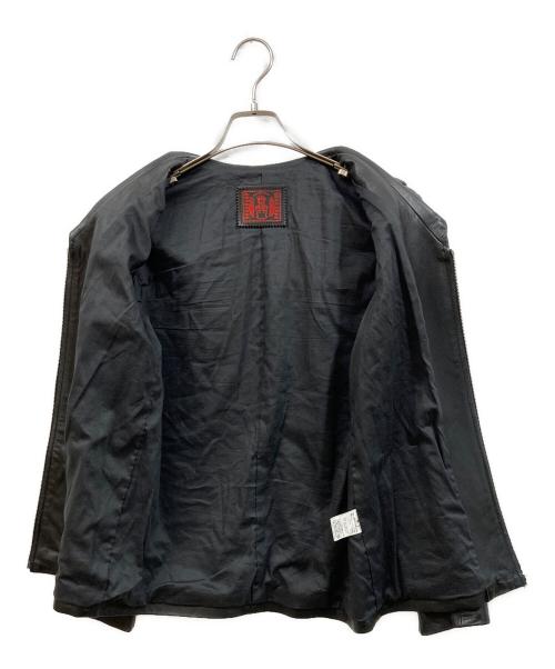 hazama（ハザマ）hazama (ハザマ) レザーセーラージャケット ブラック サイズ:SIZE Sの古着・服飾アイテム