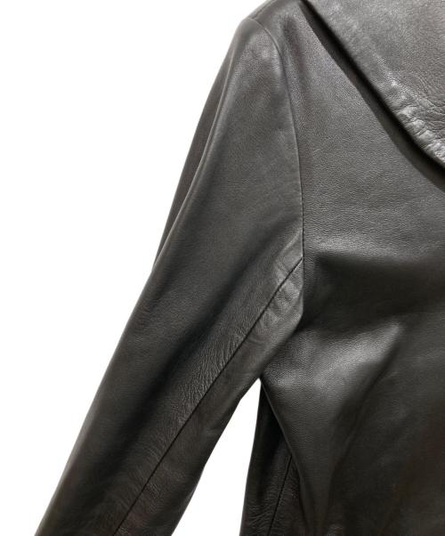 hazama（ハザマ）hazama (ハザマ) レザーセーラージャケット ブラック サイズ:SIZE Sの古着・服飾アイテム