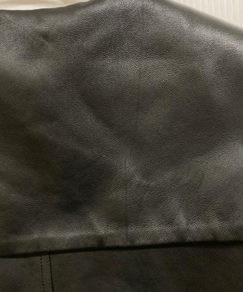 hazama（ハザマ）hazama (ハザマ) レザーセーラージャケット ブラック サイズ:SIZE Sの古着・服飾アイテム