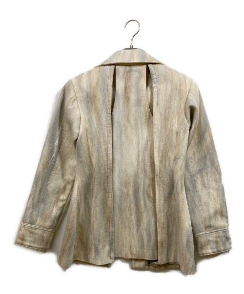 MURRAL（ミューラル）MURRAL (ミューラル) Snow cover needle punch jacket ベージュ サイズ:SIZE Freeの古着・服飾アイテム