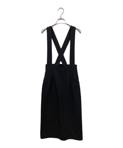 Y's（ワイズ）Y's (ワイズ) ウールジャンパースカート ネイビー サイズ:サイズ表記無しの古着・服飾アイテム