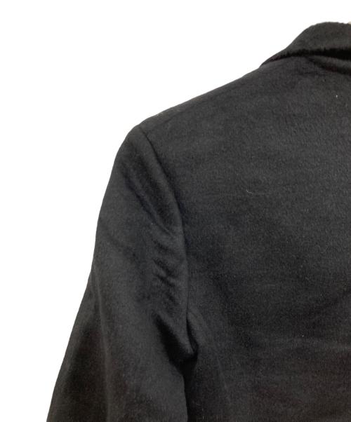 JIL SANDER（ジルサンダー）JIL SANDER (ジルサンダー) アンゴラ混ウールコート ブラック サイズ:SIZE 40の古着・服飾アイテム