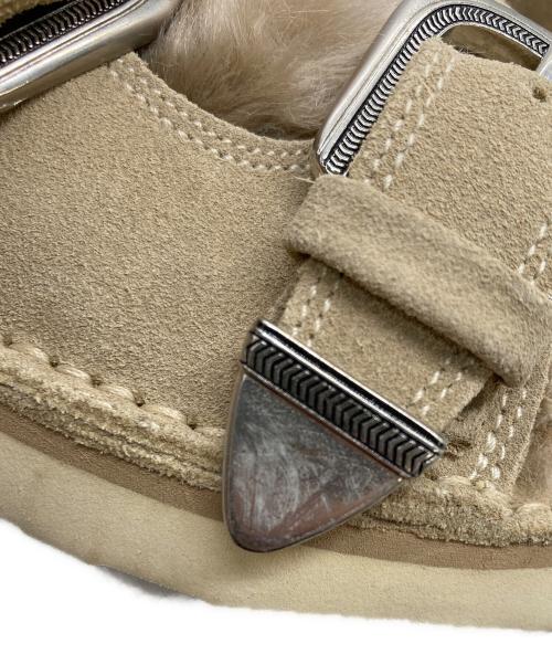 Caminando（カミナンド）Caminando (カミナンド) ボアサンダル ベージュ サイズ:SIZE 6の古着・服飾アイテム