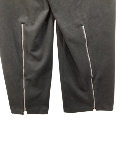 AKTE（アクテ）AKTE (アクテ) バックファスナーワイドパンツ ブラック サイズ:SIZE 2の古着・服飾アイテム