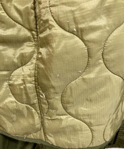 HOUSTON（ヒューストン）HOUSTON (ヒューストン) ライナー付きミリタリージャケット カーキ サイズ:SIZE XSの古着・服飾アイテム