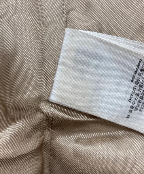 COS（コス）COS (コス) モヘヤ混ウールノーカラーコート ベージュ サイズ:SIZE 34の古着・服飾アイテム