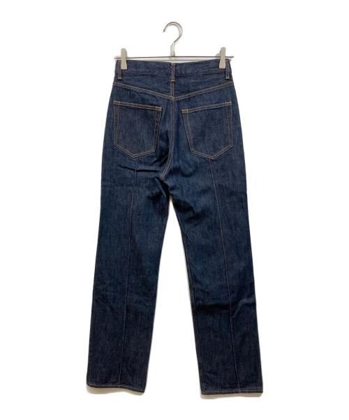 AURALEE（オーラリー）AURALEE (オーラリー) HARDTWIST DENIM PINTUCK PANTS インディゴ サイズ:SIZE 0の古着・服飾アイテム
