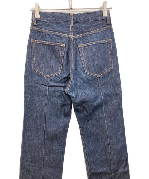 AURALEE（オーラリー）AURALEE (オーラリー) HARDTWIST DENIM PINTUCK PANTS インディゴ サイズ:SIZE 0の古着・服飾アイテム