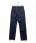 AURALEE (オーラリー) HARDTWIST DENIM PINTUCK PANTS インディゴ サイズ:SIZE 0：11000円