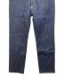中古・古着 AURALEE (オーラリー) HARDTWIST DENIM PINTUCK PANTS インディゴ サイズ:SIZE 0：11000円