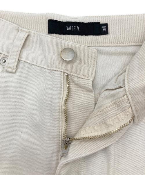 Vaporize（ヴェイパライズ）Vaporize (ヴェイパライズ) Monroe 5Pocket Denim アイボリー サイズ:Sの古着・服飾アイテム