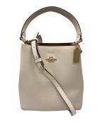 COACHコーチ）の古着「2WAYバッグ」｜ベージュ