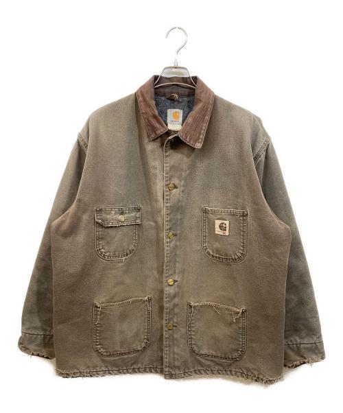 CarHartt（カーハート）CarHartt (カーハート) ミシガンチョアコート ブラウン サイズ:サイズ表記不明（実寸をご確認ください）の古着・服飾アイテム