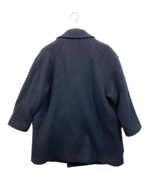 SLOBE IENA（スローブ イエナ）SLOBE IENA (スローブ イエナ) メルトンビッグPコート ネイビー サイズ:SIZE 36の古着・服飾アイテム