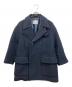 SLOBE IENA（スローブ イエナ）の古着「メルトンビッグPコート」｜ネイビー