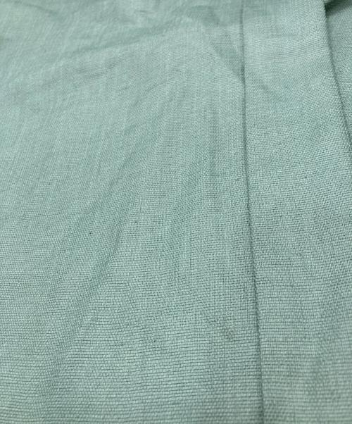 ISSEY MIYAKE（イッセイミヤケ）ISSEY MIYAKE (イッセイミヤケ) Asymmetry Wrap Dress 黄緑 サイズ:SIZE 2の古着・服飾アイテム