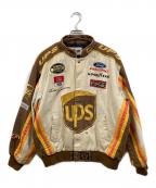 CHASERチェイサー）の古着「レーシングジャケット」｜ベージュ