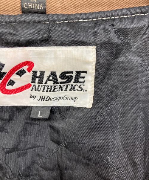 CHASER（チェイサー）CHASER (チェイサー) レーシングジャケット ベージュ サイズ:Lの古着・服飾アイテム