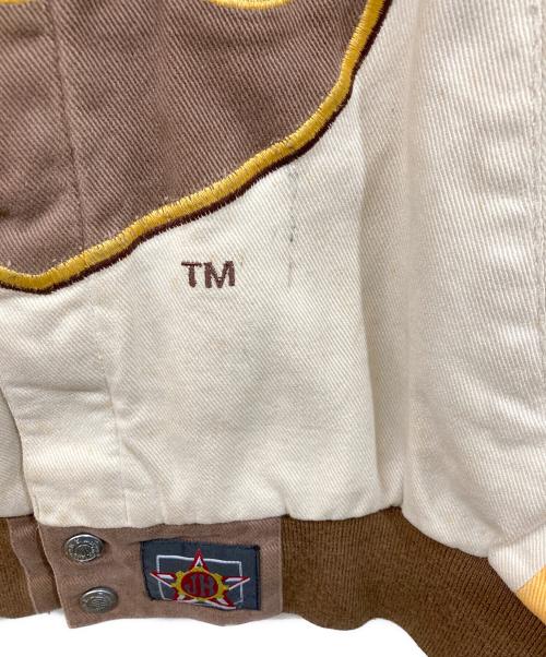 CHASER（チェイサー）CHASER (チェイサー) レーシングジャケット ベージュ サイズ:Lの古着・服飾アイテム