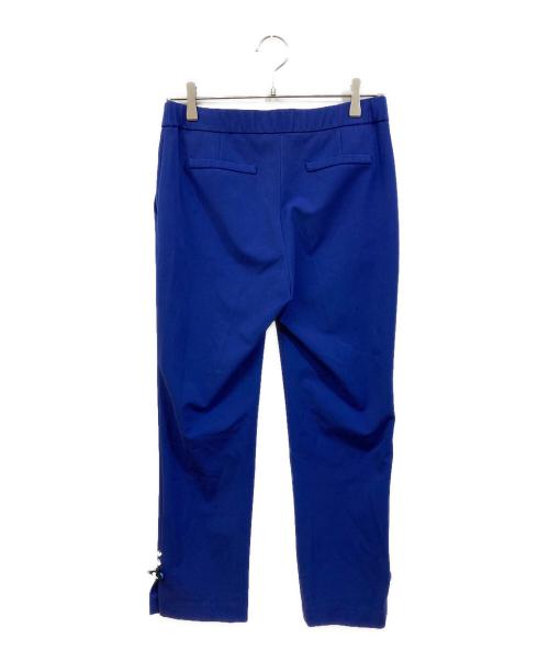 TO BE CHIC（トゥービーシック）TO BE CHIC (トゥービーシック) ウールライク2WAYストレッチパンツ ブルー サイズ:SIZE 40の古着・服飾アイテム